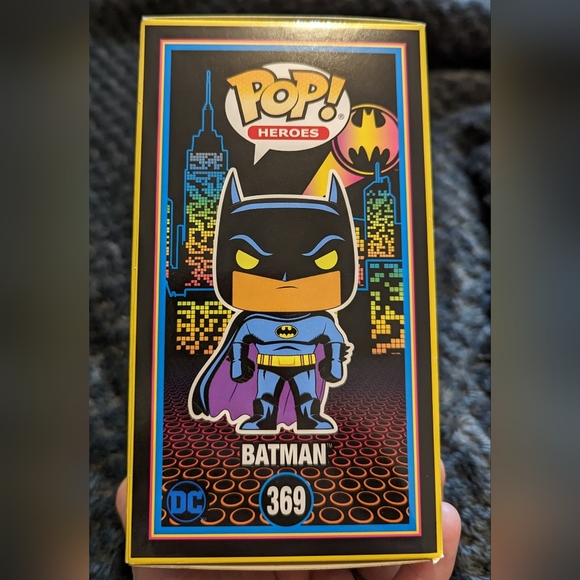 Batman The Animated Series 369 Blacklight Funko Pop Heroes Vinyl Figure - Picture 10 of 16